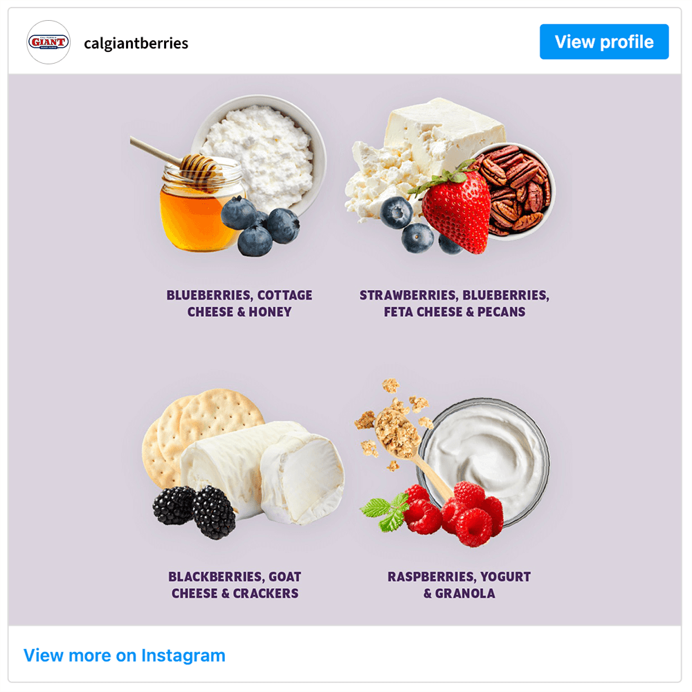Get social with California Giant Berry Farms | August 26, 2025 10:30 AM