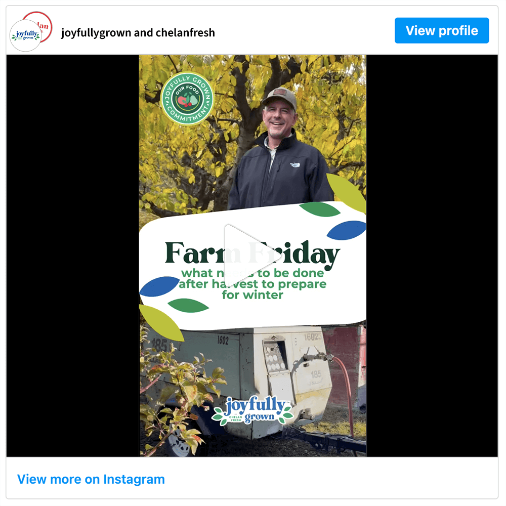 Get social with Chelan Fresh | November 14, 2025 9:30 AM