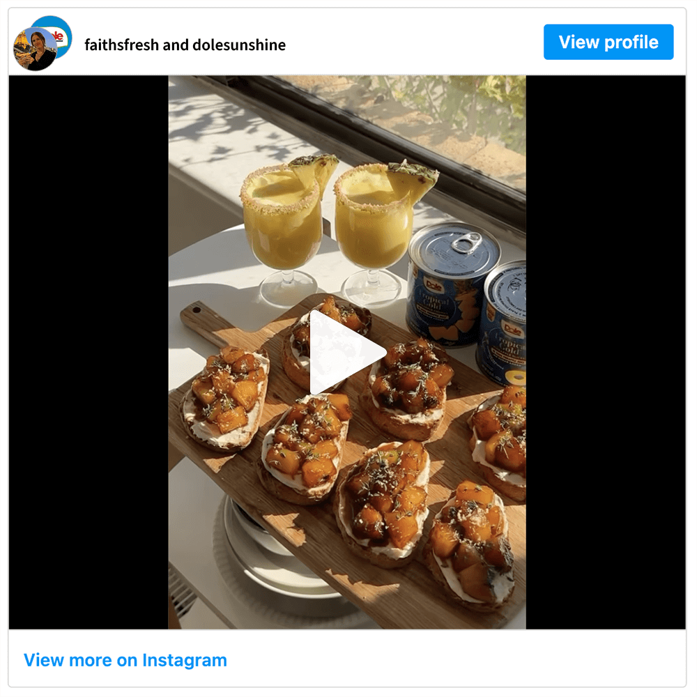 Get social with Dole Food Company | November 14, 2025 9:30 AM