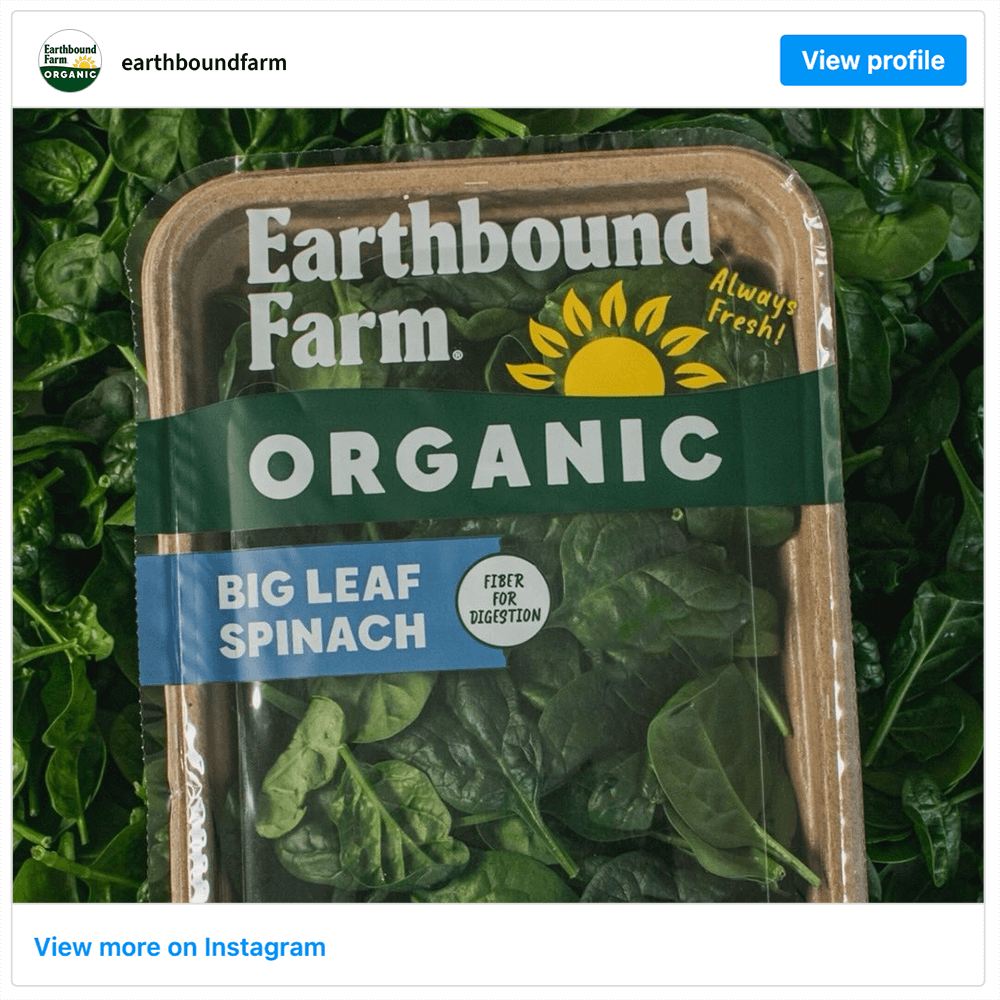 Get social with Earthbound Farms | January 22, 2026 10:30 AM