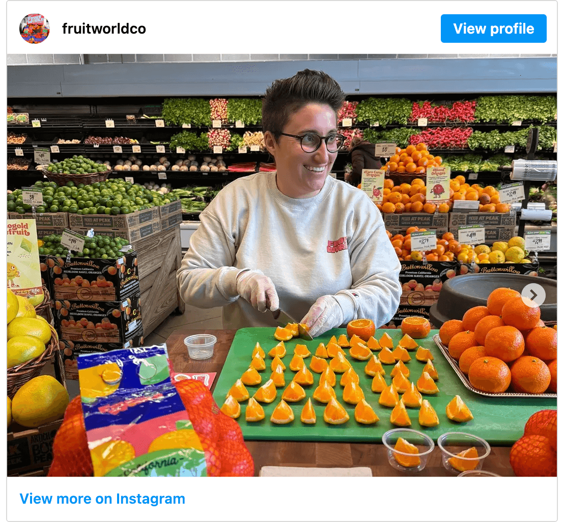 Get social with Fruit World | January 22, 2025 5:00 AM