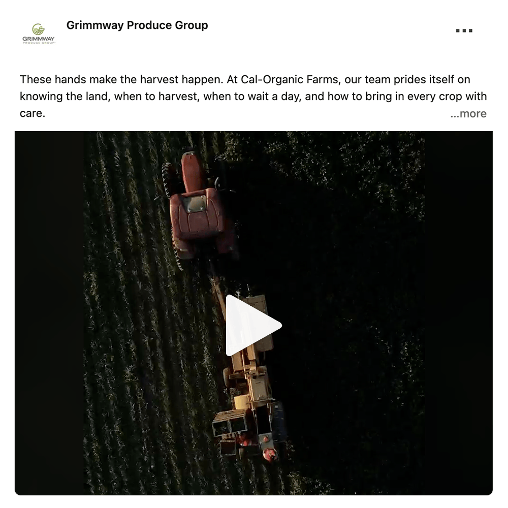 Get social with Grimmway Farms | September 23, 2026 5:00 AM