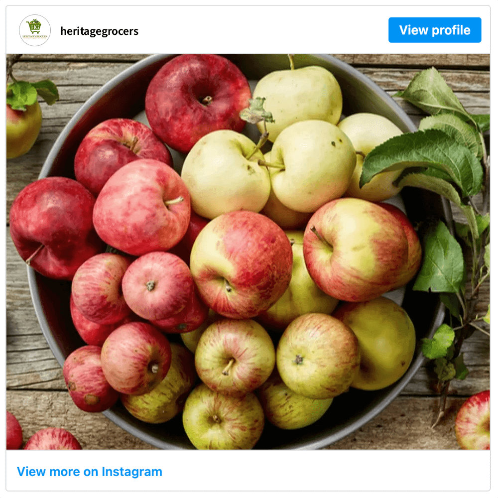 Get social with Heritage Grocers | April 23, 2025 10:30 AM