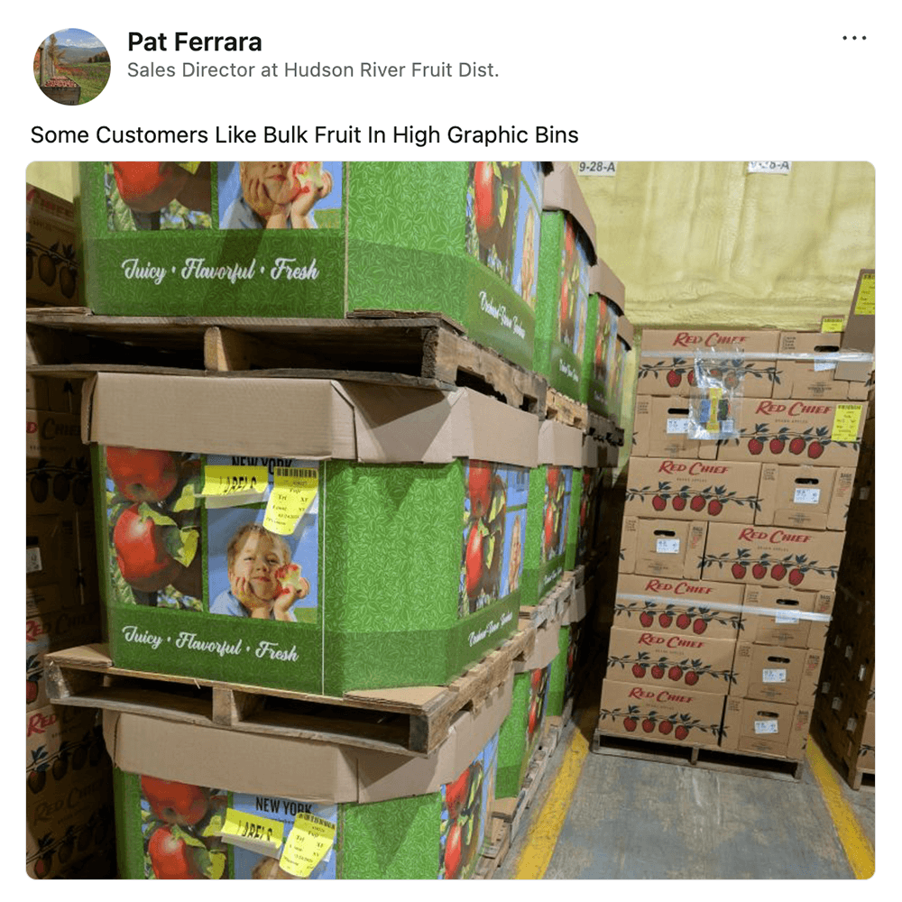 Get social with Hudson River Fruit | April 3, 2026 11:30 AM