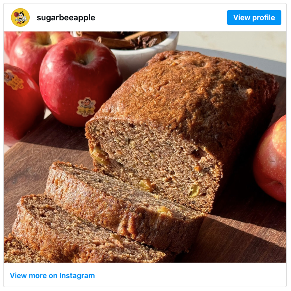 Get social with SugarBee® Apples | October 8, 2026 5:00 AM