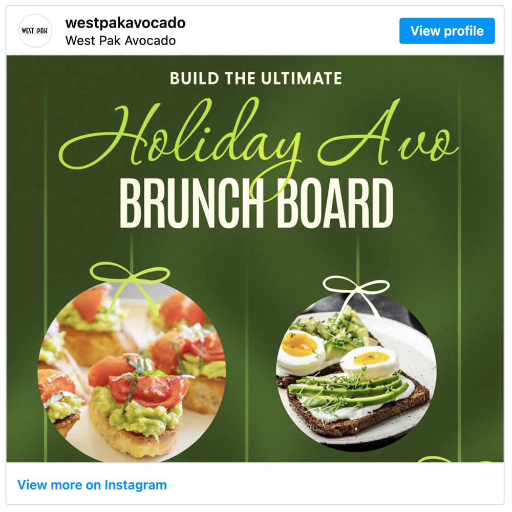 Get social with West Pak Avocado | December 30, 2025 5:00 AM