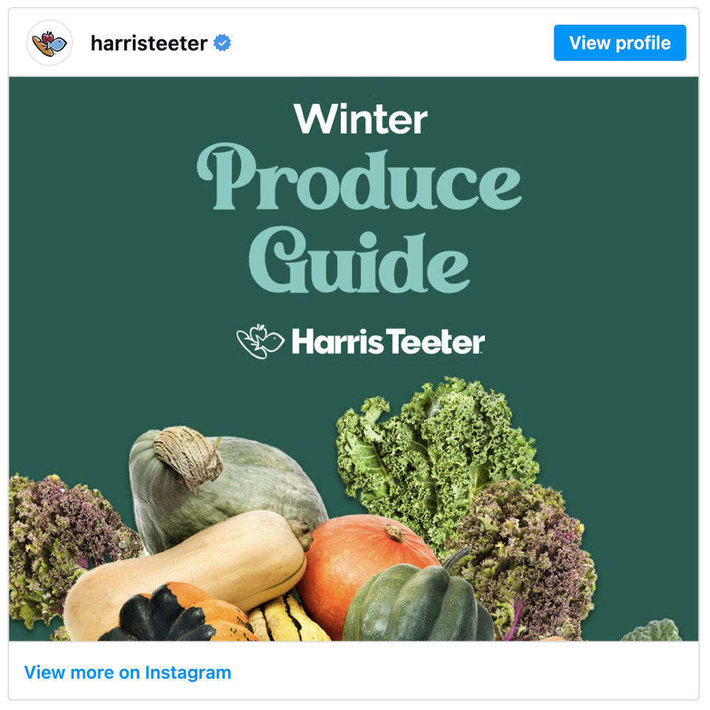 Get social with Harris Teeter Supermarkets | February 4, 2026 5:00 AM
