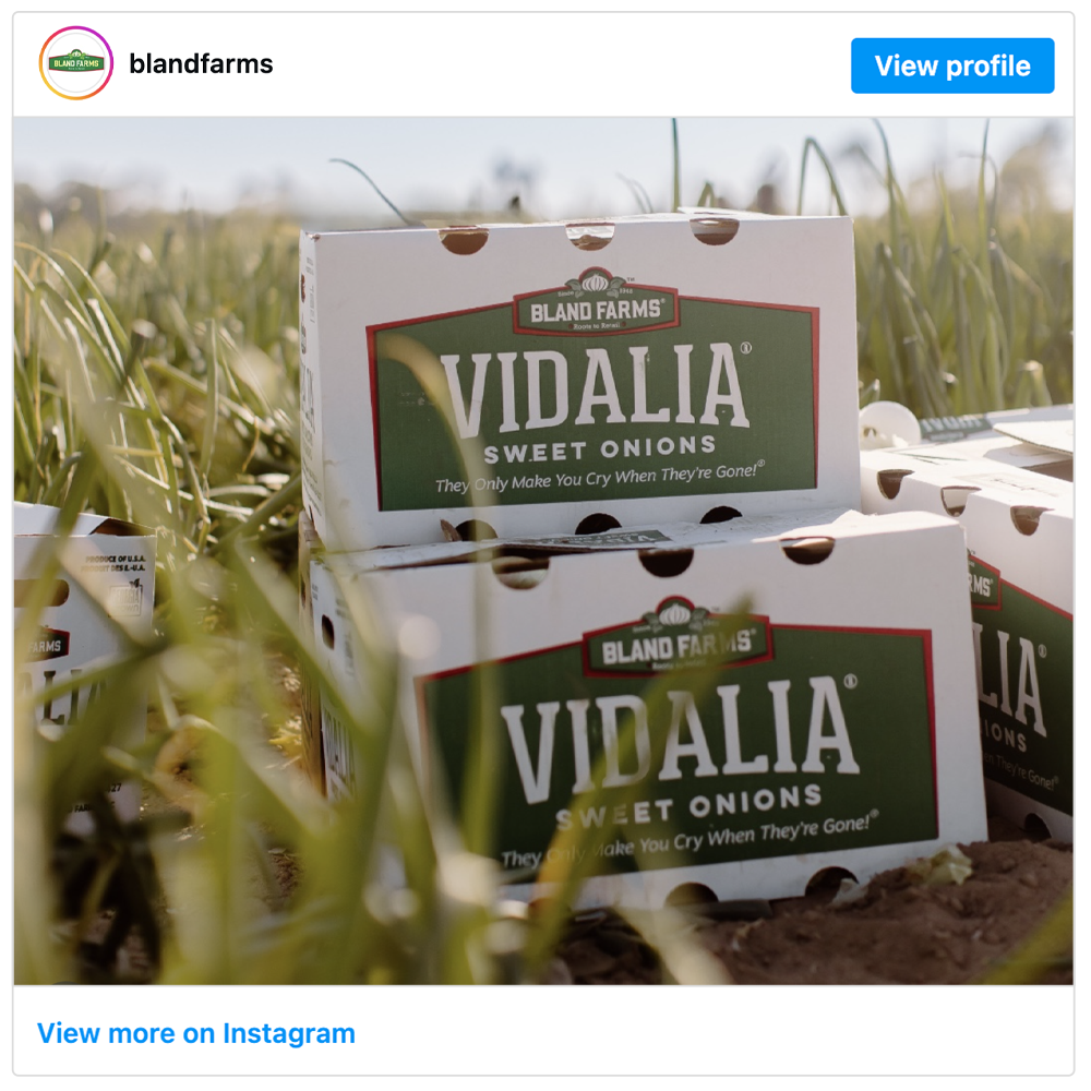 Get social with Bland Farms | April 20, 2026 10:30 AM