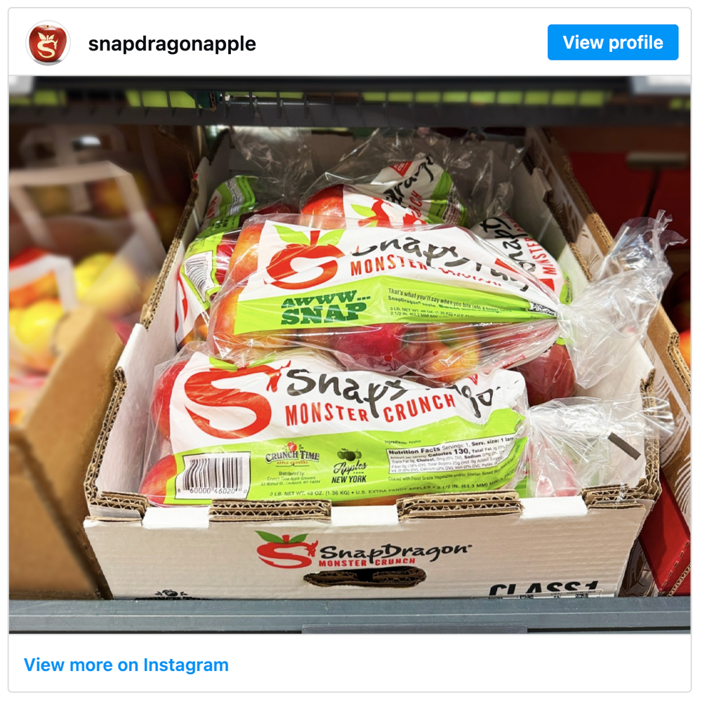 Get social with Crunch Time Apples | April 20, 2026 10:30 AM