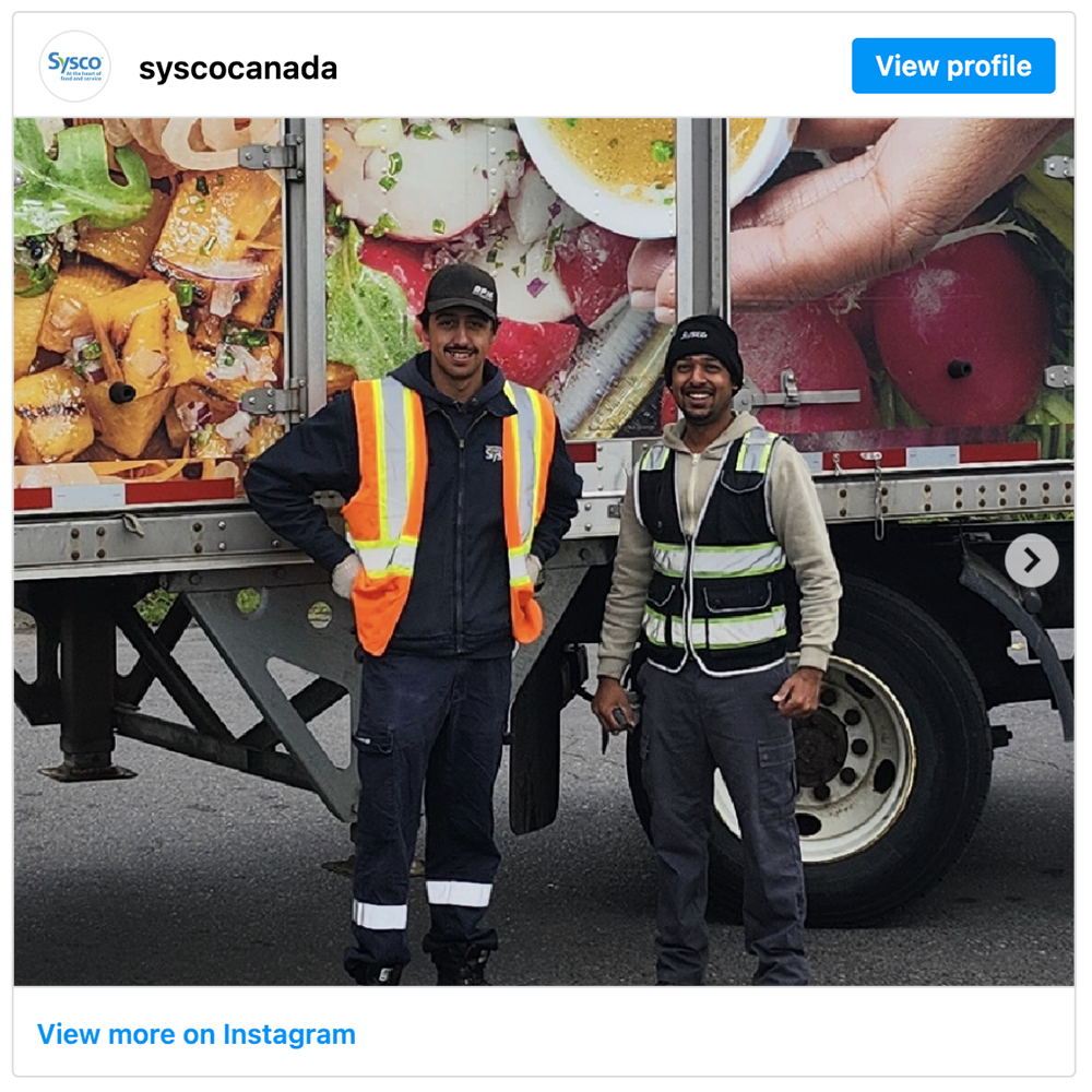 Get social with Sysco  | September 16, 2025 10:30 AM