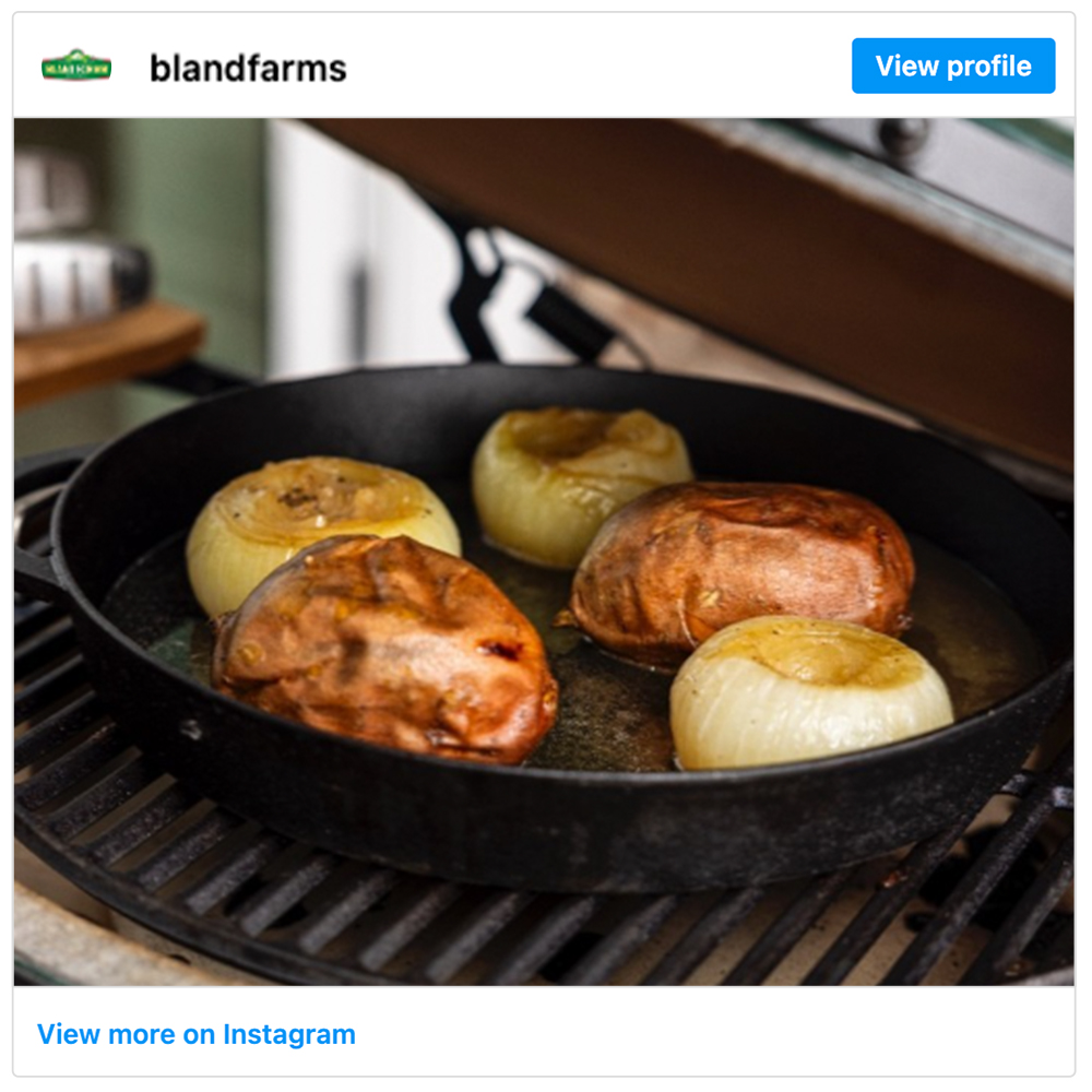 Get social with Bland Farms | January 7, 2025 10:30 AM