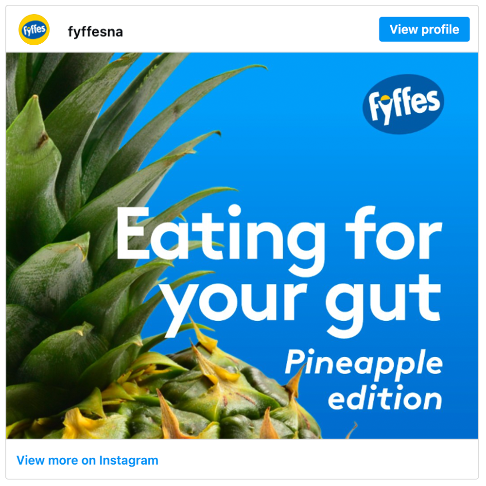 Get social with Fyffes North America | March 25, 2026 11:30 AM