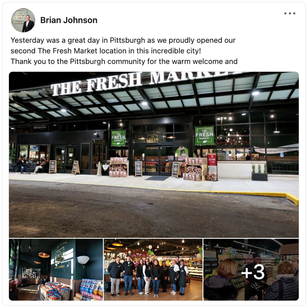 Get social with The Fresh Market | March 26, 2026 11:30 AM