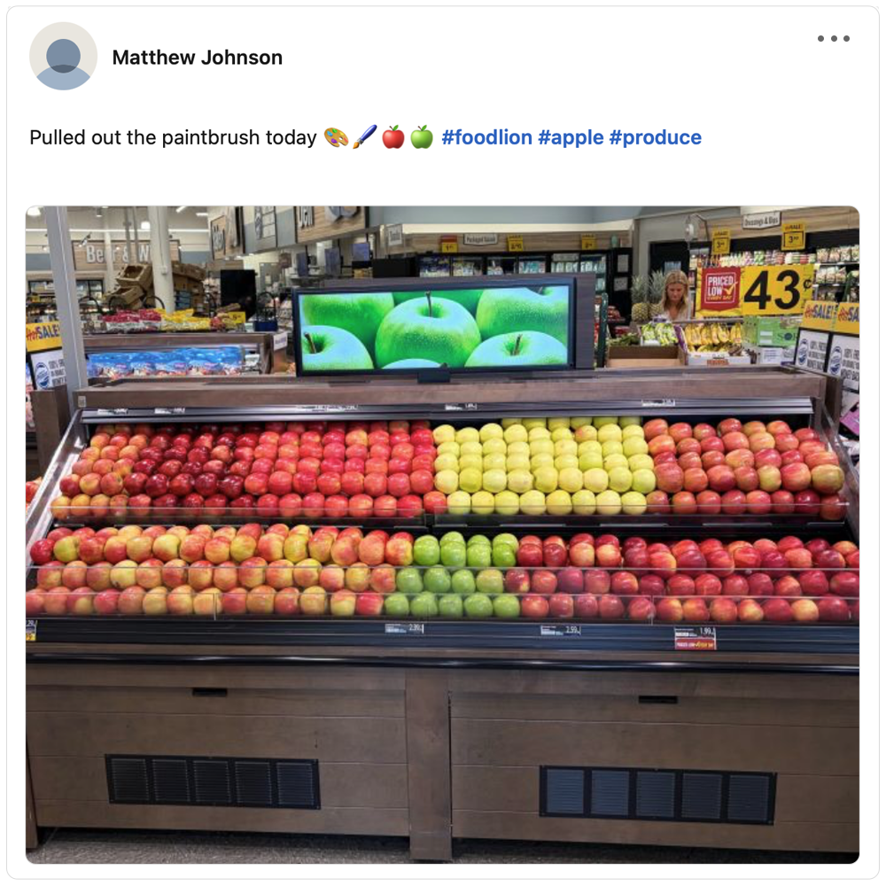 Get social with Food Lion | October 7, 2026 10:30 AM