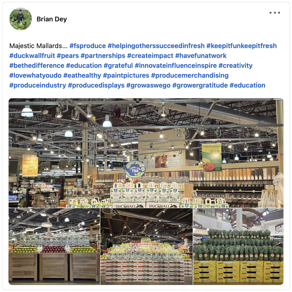 Get social with Four Seasons Produce | October 9, 2026 10:30 AM