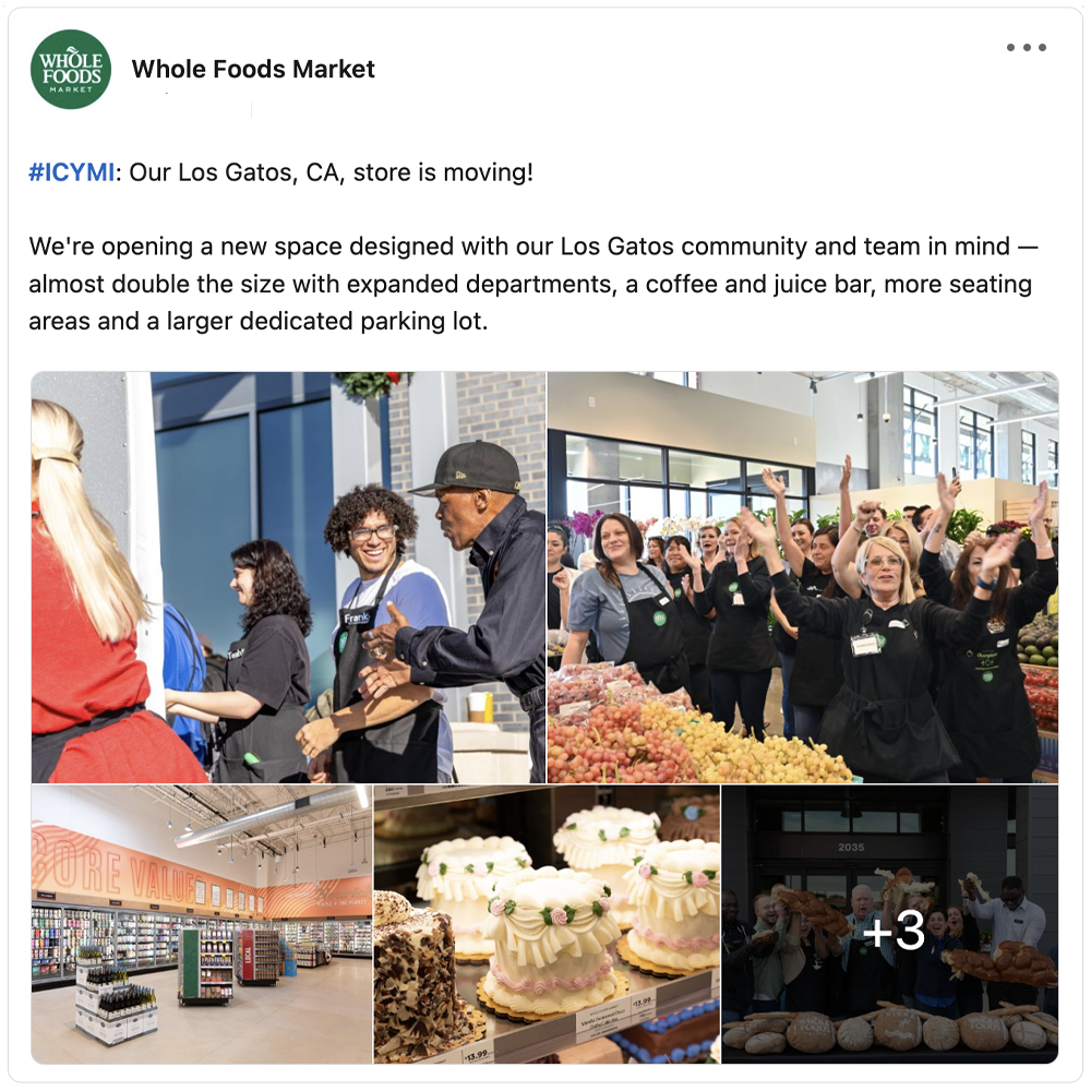 Get social with Whole Foods Market | April 17, 2026 10:30 AM
