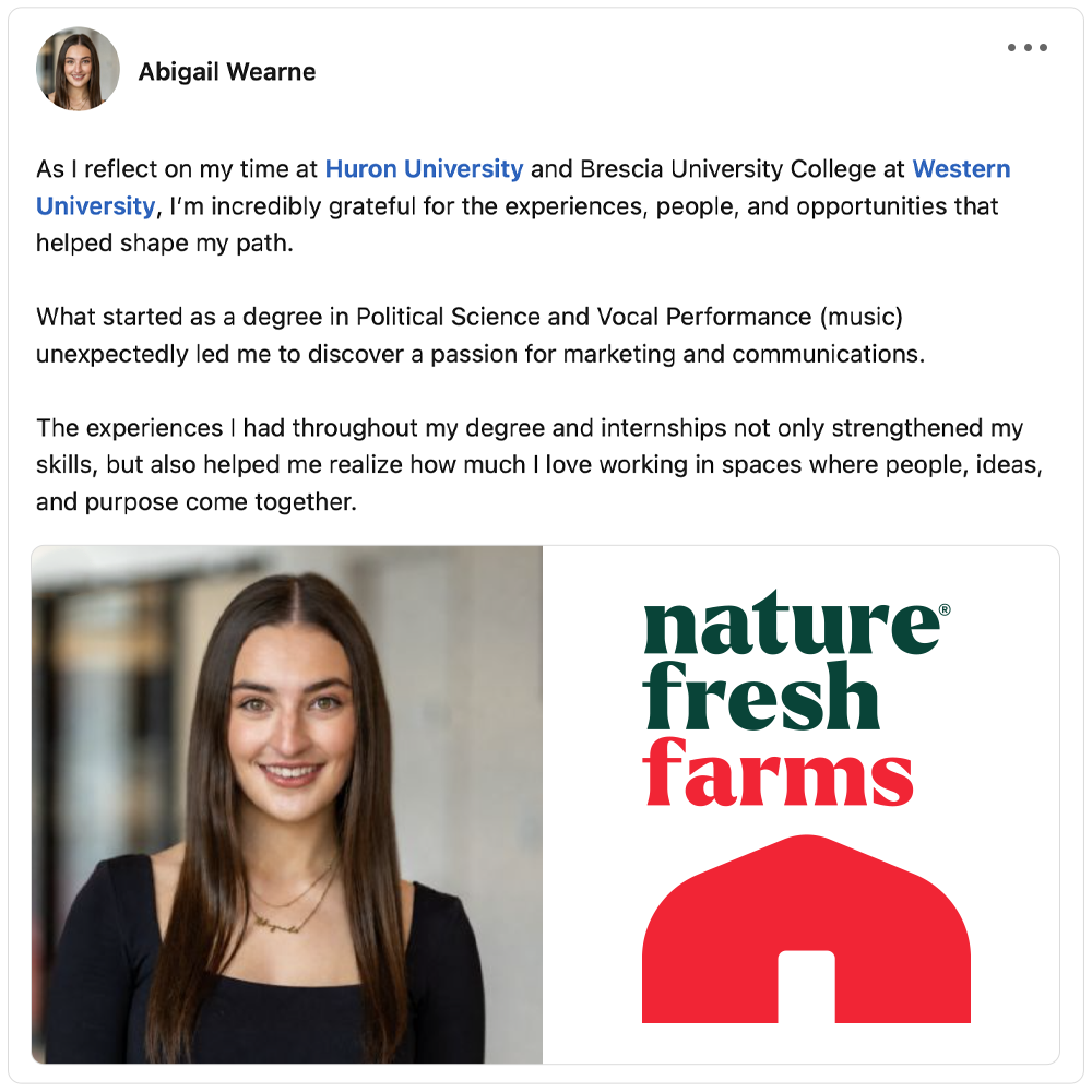 Get social with Nature Fresh Farms | May 19, 2026 5:00 AM