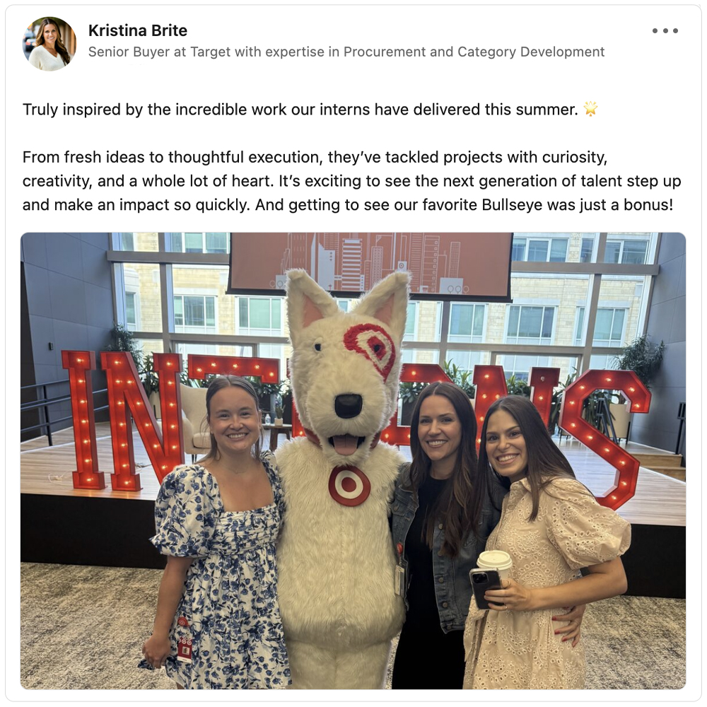 Get social with Target Corp. | August 7, 2025 5:00 AM