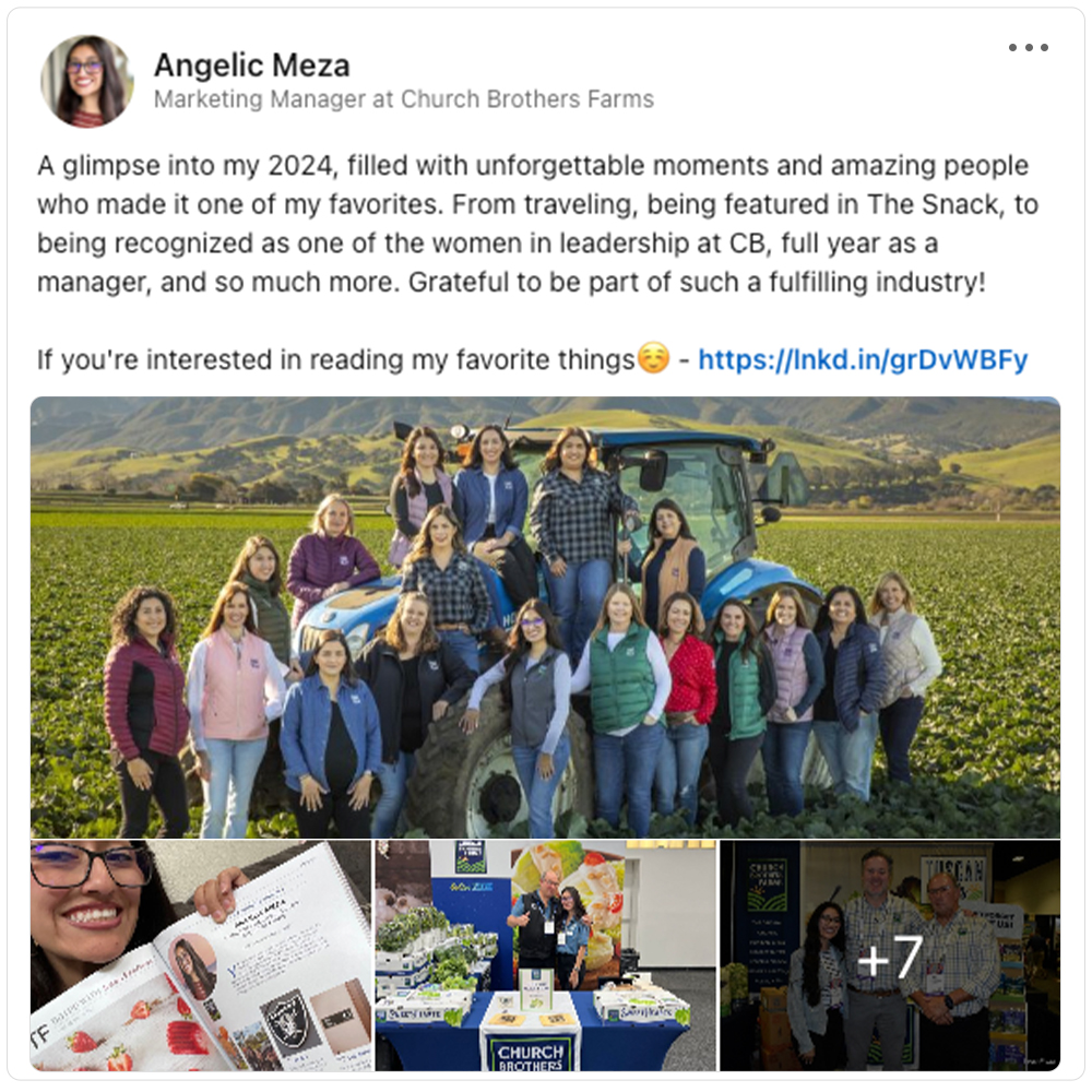 Get social with Church Bros Farms | January 17, 2025 10:30 AM