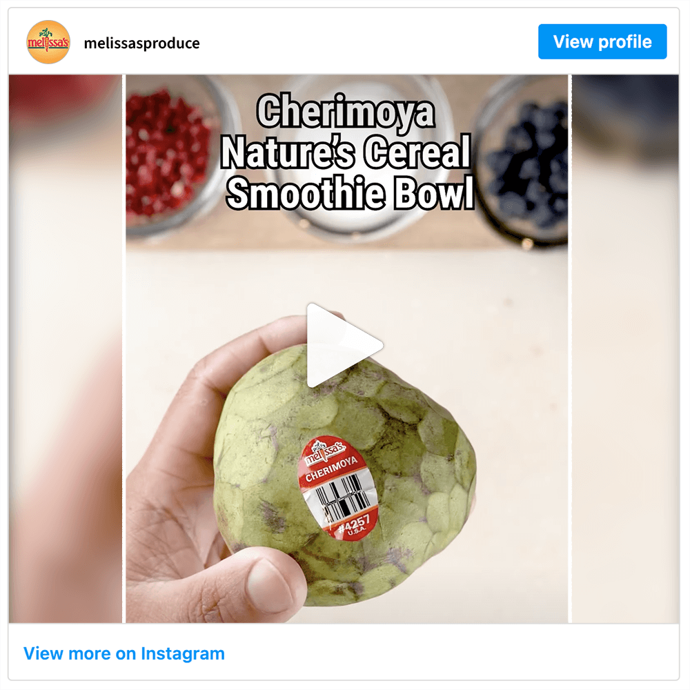 Get social with Melissa's Produce | March 2, 2026 5:00 AM