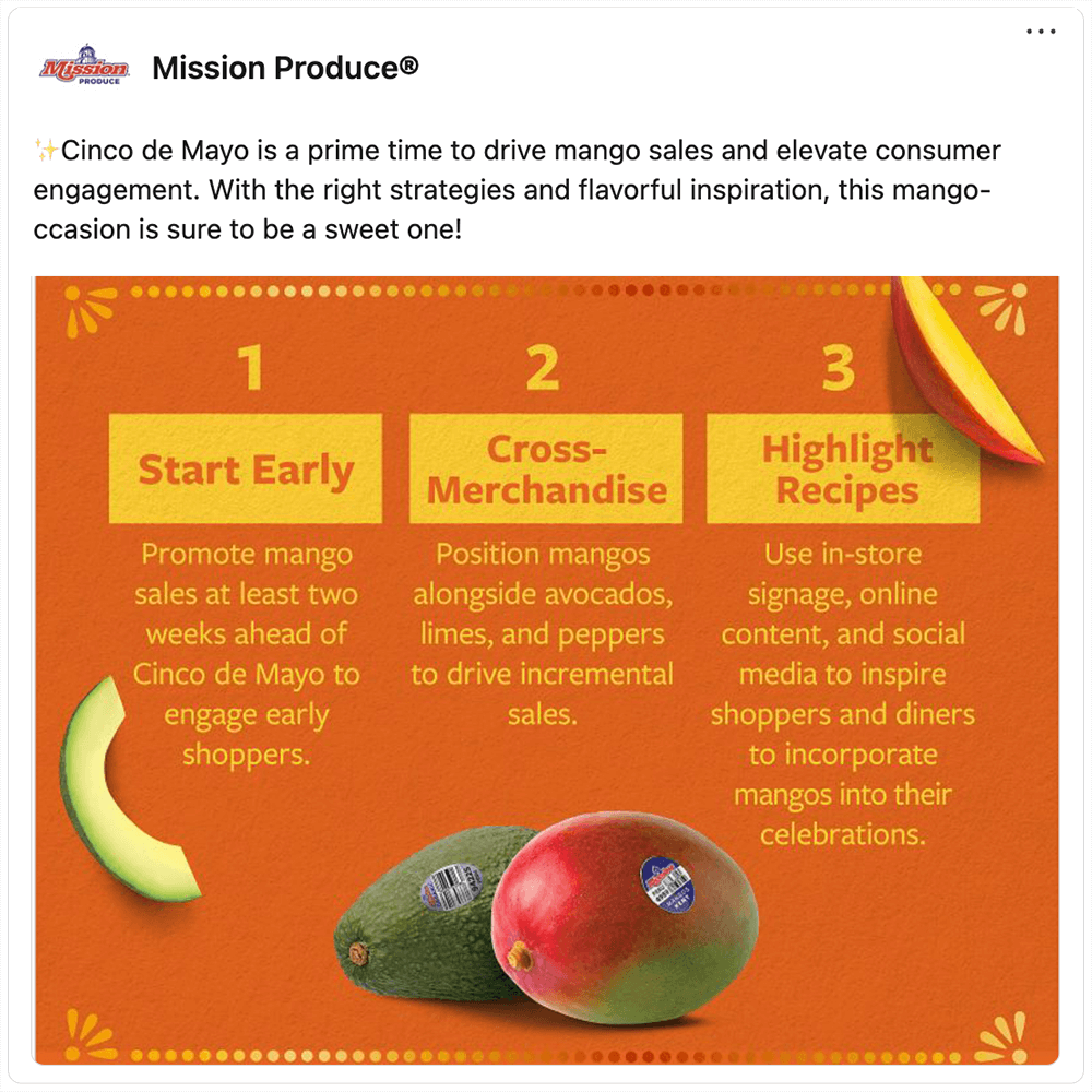Get social with Mission Produce® | April 22, 2025 5:00 AM
