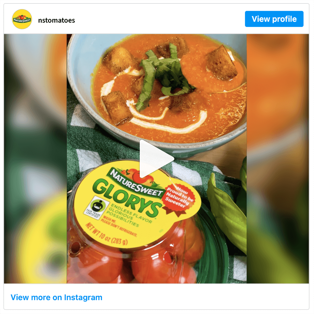 Get social with NatureSweet | November 13, 2025 9:30 AM