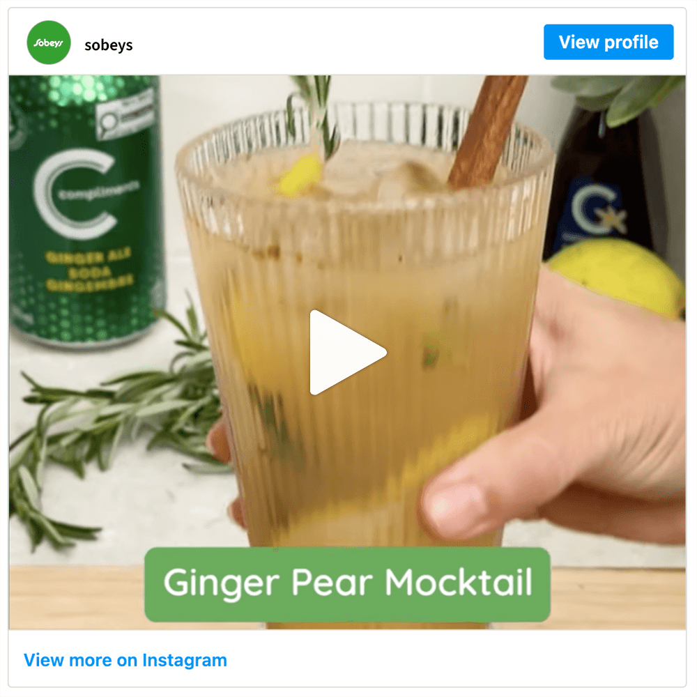 Get social with Sobeys | November 13, 2025 4:00 AM