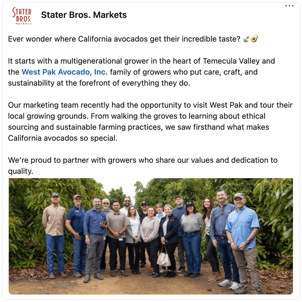 Get social with Stater Bros. Markets | July 18, 2025 10:30 AM