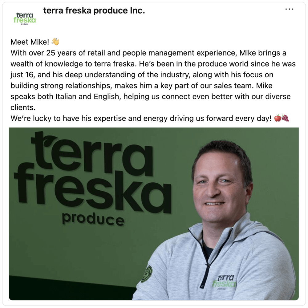 Get social with Terra Freska | August 29, 2025 10:30 AM