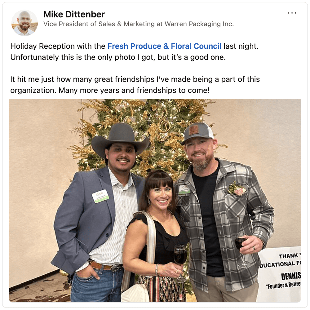Get social with Warren Packaging | December 22, 2025 10:30 AM