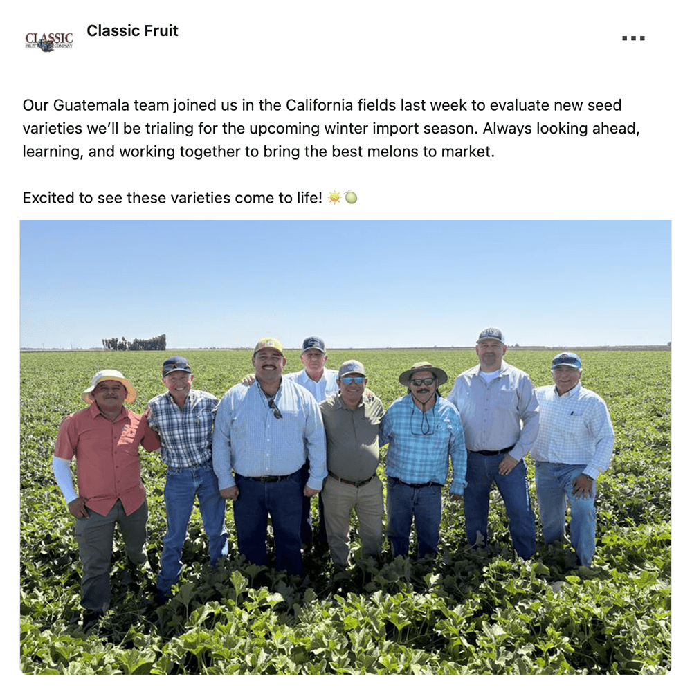 Get social with Westside Produce/Classic Fruit Company | August 24, 2026 5:00 AM
