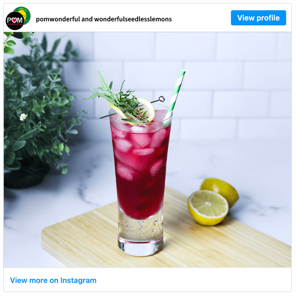 Get social with POM Wonderful | December 17, 2025 10:30 AM