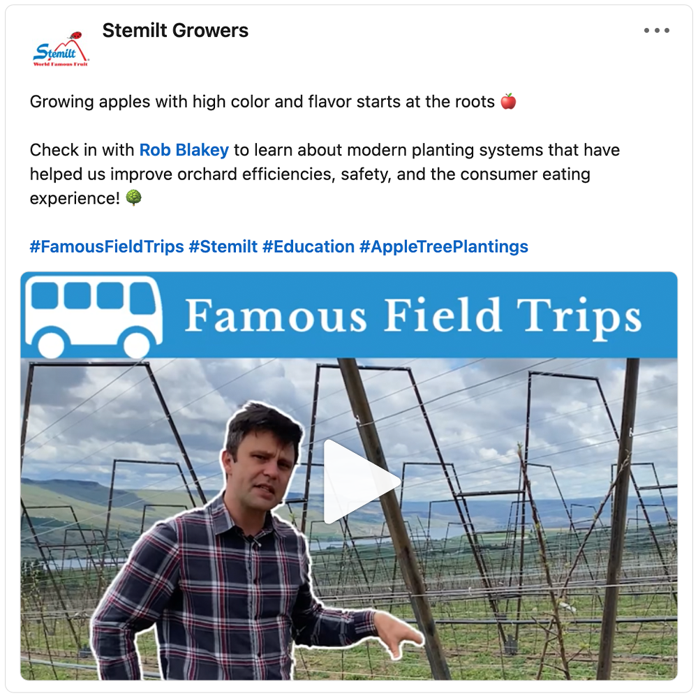 Get social with  Stemilt | January 9, 2026 5:00 AM