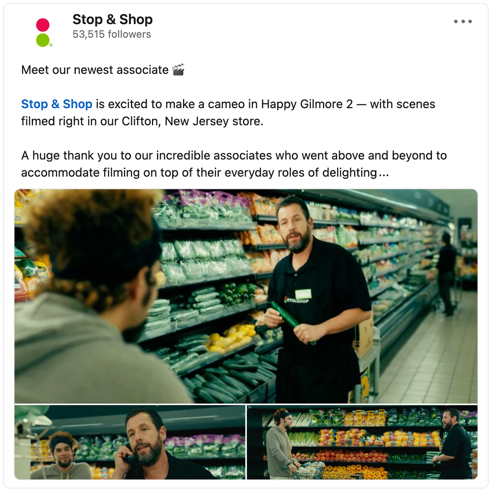 Get social with Stop & Shop | August 18, 2025 5:00 AM
