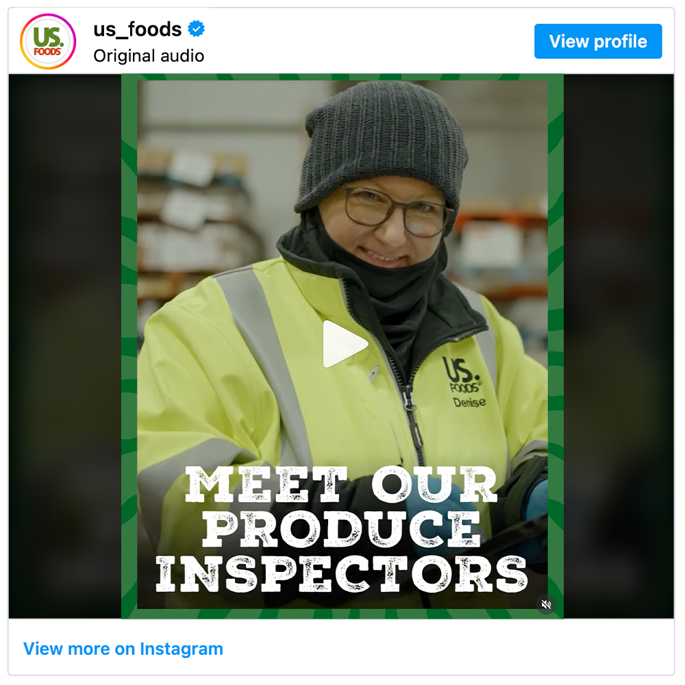 Get social with  US Foods | May 28, 2026 5:00 AM