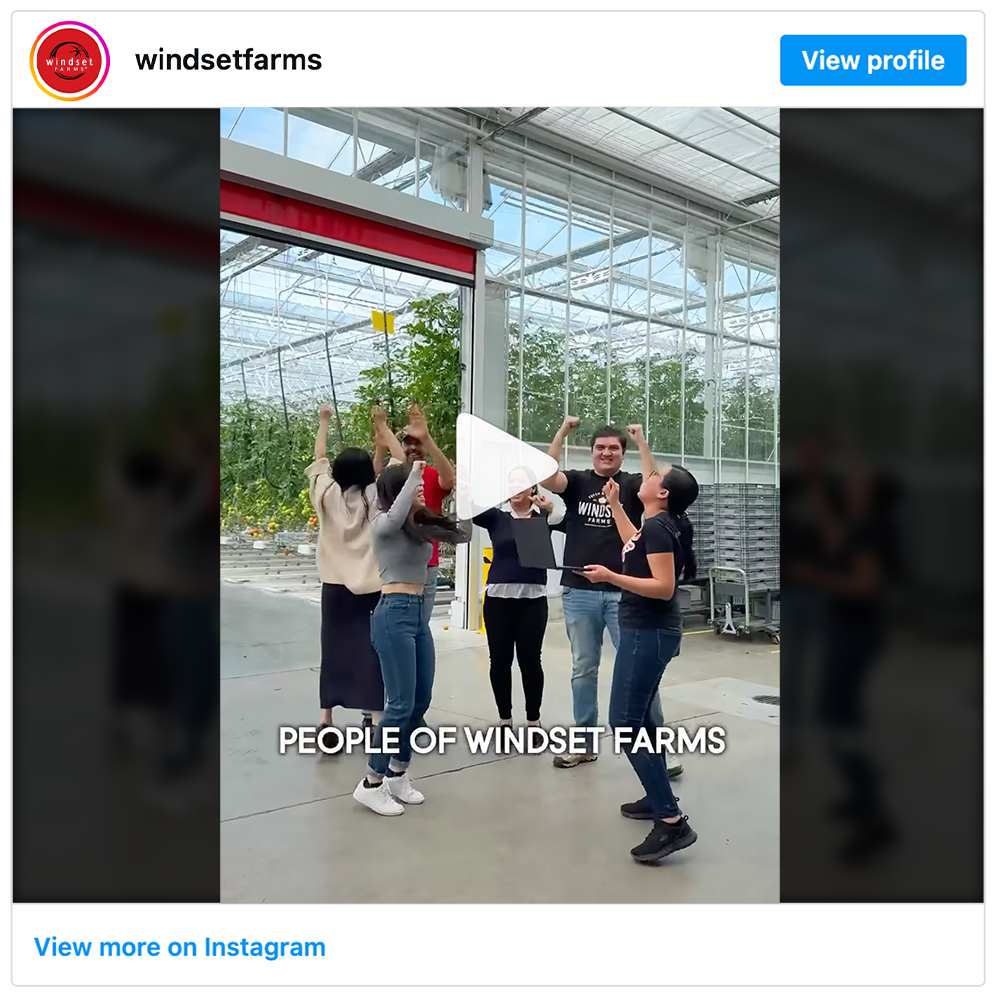 Get social with  Windset Farms | June 1, 2026 5:00 AM