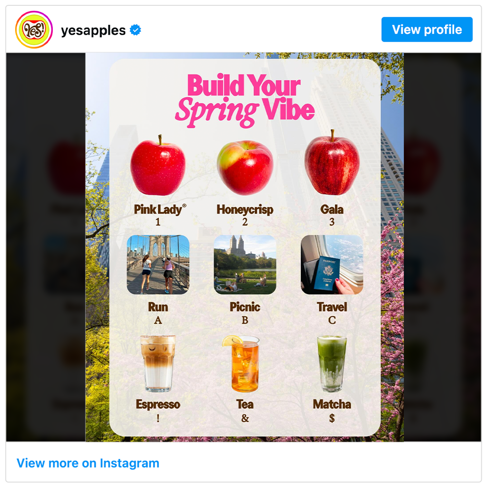Get social with  Yes! Apples | April 22, 2026 10:30 AM