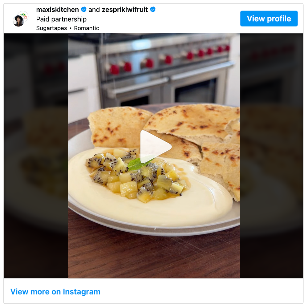 Get social with  Zespri | June 1, 2026 10:30 AM