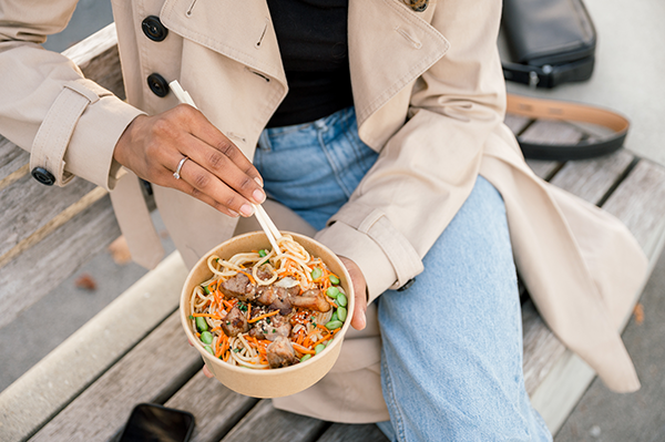 Grocery retailers are increasingly competing with fast-food chains as shoppers seek convenient meal options that offer stronger value