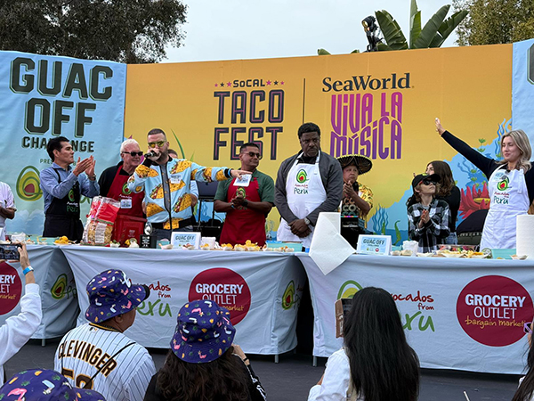 In celebration of Cinco de Mayo, Avocados From Peru (AFP) and Grocery Outlet have kicked off the 2025 AFP season with the first-ever Guac Off Challenge at SeaWorld San Diego