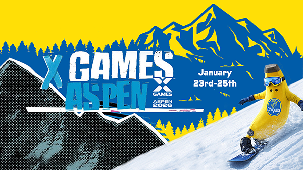 Chiquita made its mark at X Games Aspen 2026 Driven by Jeep, bringing its signature natural energy to one of the world's most iconic winter sports events during a milestone year at Buttermilk