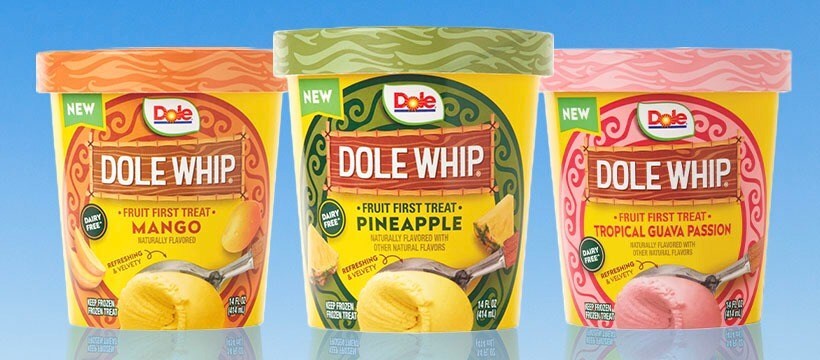 Dole Packaged Foods, a world leader in fruit innovation, announces a major expansion of its fast-growing Dole Whip® retail offerings