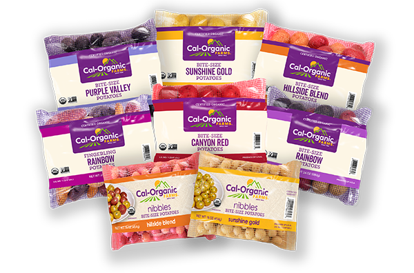 Cal-Organic Farms, a brand within Grimmway Produce Group, announced the launch of its new Organic Bite-Size Potato Program, offering retailers and consumers a fresh, convenient addition to the organic potato category