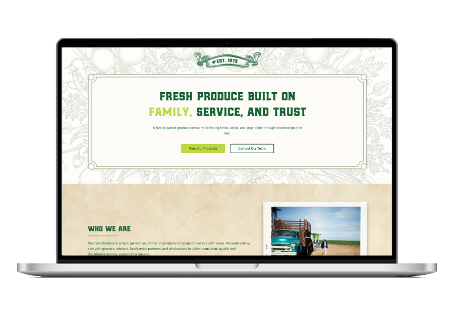 Medrano Produce announced the launch of its newly redesigned website, marking the latest step in the company’s broader brand refresh