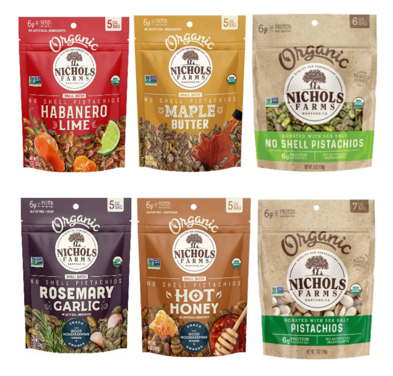 Nichols Farms announced Sprouts Farmers Market will carry its complete line of flavored pistachios beginning in April