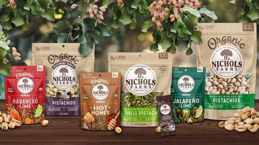 Among the ideal back-to-school snacks for kids on the go is Nichols Farms' shelled pistachios in various flavors and sizes to match any need