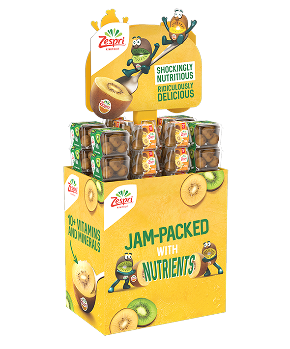 Zespri™ Kiwifruit, the #1 selling kiwi brand, offers a versatile solution that supports multiple eating occasions throughout the day