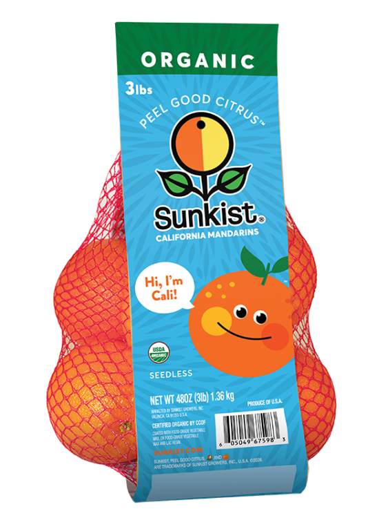 This year, Sunkist is planning a full lineup of initiatives for OPS, highlighting its organic citrus portfolio, including organic Cara Cara oranges and organic Sunkist Cali™ Mandarins