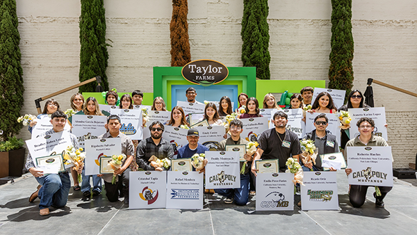 Taylor Farms has awarded scholarships to 32 new recipients through its 2026 annual scholarship program