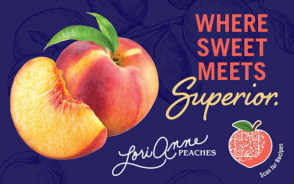 Named after Co-Owner Lori Anne Carr, these peaches have been cultivated for over a decade with an unwavering focus on taste and consistency